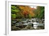 Autumn Colors, Lost River, New Hampshire-George Oze-Framed Photographic Print