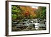 Autumn Colors, Lost River, New Hampshire-George Oze-Framed Photographic Print