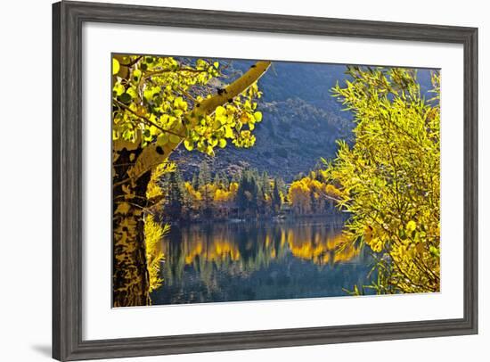 Autumn Colors of the June Lake Loop, California, USA-Joe Restuccia III-Framed Photographic Print