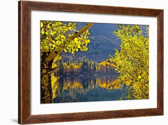 Autumn Colors of the June Lake Loop, California, USA-Joe Restuccia III-Framed Photographic Print