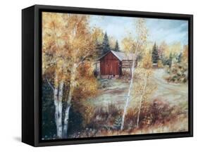 Autumn Colors Quadville On-Kevin Dodds-Framed Stretched Canvas