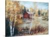 Autumn Colors Quadville On-Kevin Dodds-Stretched Canvas