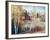 Autumn Colors Quadville On-Kevin Dodds-Framed Giclee Print