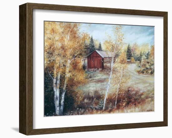 Autumn Colors Quadville On-Kevin Dodds-Framed Giclee Print