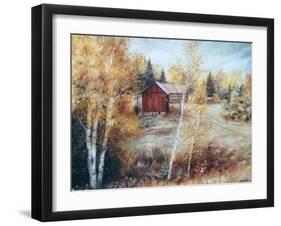 Autumn Colors Quadville On-Kevin Dodds-Framed Giclee Print