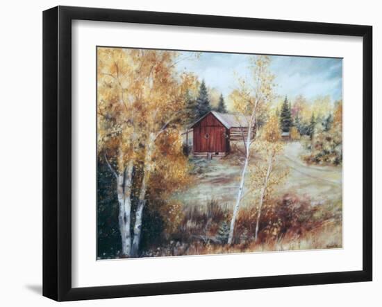 Autumn Colors Quadville On-Kevin Dodds-Framed Giclee Print