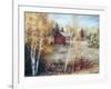 Autumn Colors Quadville On-Kevin Dodds-Framed Giclee Print