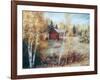 Autumn Colors Quadville On-Kevin Dodds-Framed Giclee Print