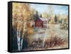 Autumn Colors Quadville On-Kevin Dodds-Framed Stretched Canvas