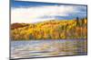 Autumn Colors Reflected in Lake, Minnesota, USA-PhotoImages-Mounted Photographic Print