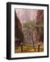 Autumn Colors, Xihai (West Sea) Valley, Mount Huangshan (Yellow Mountain), Anhui Province-Jochen Schlenker-Framed Photographic Print