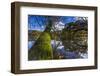 Autumn Colours and Drifting Leaves in the Lake-Falk Hermann-Framed Photographic Print