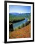 Autumn Colours and Katun River, Katunsky Zapovednik, Altai Mountains, Russia-Igor Shpilenok-Framed Photographic Print