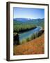 Autumn Colours and Katun River, Katunsky Zapovednik, Altai Mountains, Russia-Igor Shpilenok-Framed Photographic Print