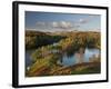 Autumn Colours at Tarn Hows Nearr Hawkshead, Lake District, Cumbria, England-Gavin Hellier-Framed Photographic Print