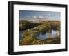 Autumn Colours at Tarn Hows Nearr Hawkshead, Lake District, Cumbria, England-Gavin Hellier-Framed Photographic Print