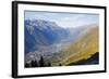 Autumn Colours in Chamonix Valley, Chamonix, Haute-Savoie, French Alps, France, Europe-Christian Kober-Framed Photographic Print