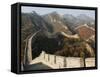 Autumn Colours on the Great Wall of China at Badaling, China-Kober Christian-Framed Stretched Canvas