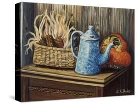 Autumn Corn-Kevin Dodds-Stretched Canvas