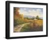 Autumn Country Road-Mary Jean Weber-Framed Art Print