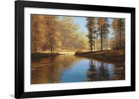 Autumn Creek-Diane Romanello-Framed Art Print