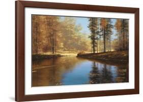 Autumn Creek-Diane Romanello-Framed Art Print