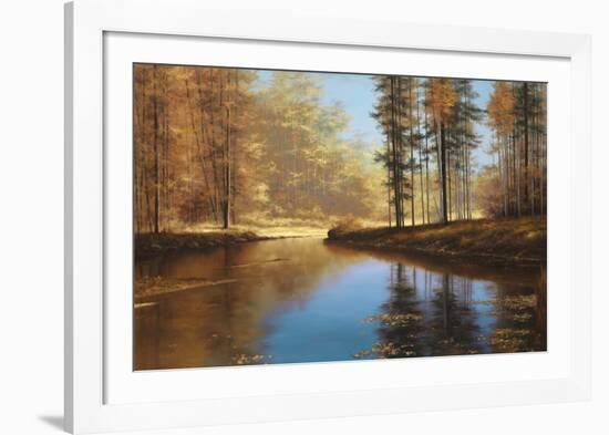 Autumn Creek-Diane Romanello-Framed Art Print