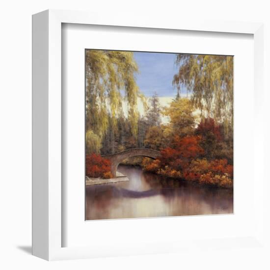 Autumn Crossing-Diane Romanello-Framed Art Print