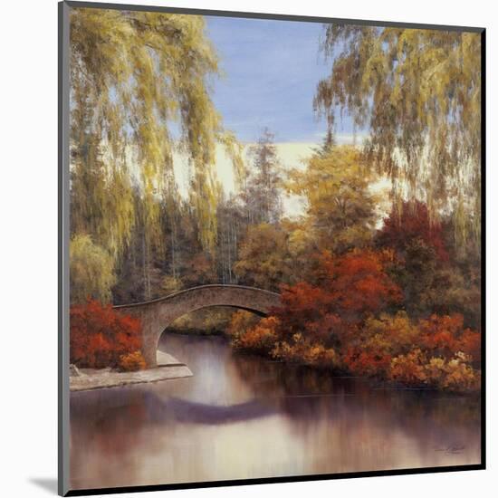 Autumn Crossing-Diane Romanello-Mounted Art Print