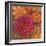 Autumn Dahlias 1-Vera Hills-Framed Art Print