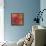 Autumn Dahlias 1-Vera Hills-Framed Stretched Canvas displayed on a wall