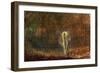 Autumn - 'Dame Autumn Hath a Mournful Face' - Old Ballad. 1871-John Atkinson Grimshaw-Framed Premium Giclee Print