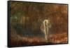 Autumn - 'Dame Autumn Hath a Mournful Face' - Old Ballad. 1871-John Atkinson Grimshaw-Framed Stretched Canvas