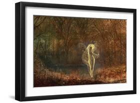 Autumn - 'Dame Autumn Hath a Mournful Face' - Old Ballad-John Atkinson Grimshaw-Framed Giclee Print