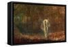 Autumn - 'Dame Autumn Hath a Mournful Face' - Old Ballad-John Atkinson Grimshaw-Framed Stretched Canvas