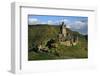 Autumn Day at the Imperial Castle Near Cochem on the Moselle-Uwe Steffens-Framed Photographic Print