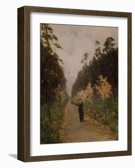Autumn Day. Sokolniki, 1879-Isaak Ilyich Levitan-Framed Giclee Print