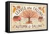 Autumn Days I-Laura Marshall-Framed Stretched Canvas