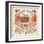 Autumn Days IV-Laura Marshall-Framed Art Print