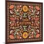 Autumn Days X Dark-Laura Marshall-Mounted Art Print