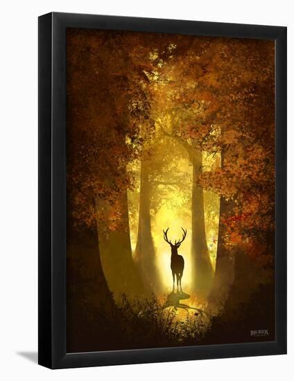 Autumn Deer-Anthony Salinas-Framed Poster