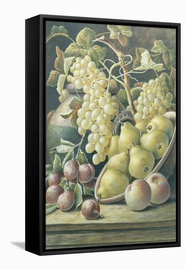 Autumn Delights-Henry Livens-Framed Stretched Canvas