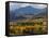 Autumn Descends on the Eastern Sierra Mountains-null-Framed Stretched Canvas