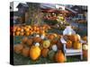 Autumn Display of Pumpkins New England, Maine, USA-Jaynes Gallery-Stretched Canvas