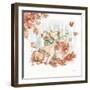 Autumn Dogs II-Mary Urban-Framed Art Print