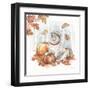 Autumn Dogs V-Mary Urban-Framed Art Print