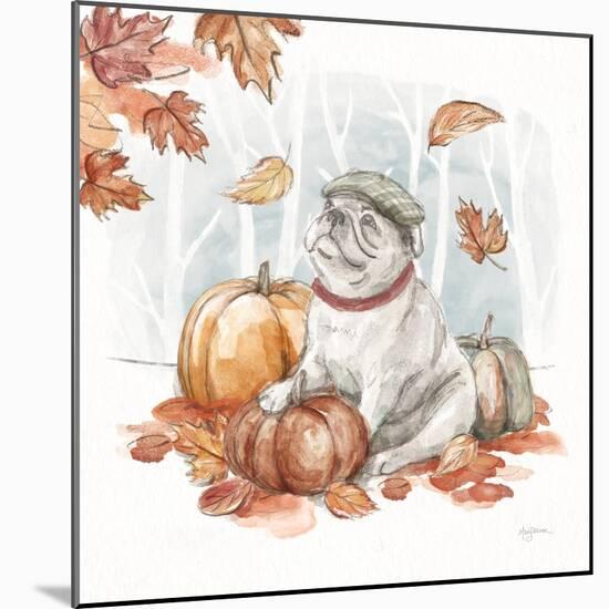 Autumn Dogs V-Mary Urban-Mounted Art Print