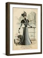 Autumn Dress 1899-null-Framed Art Print