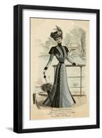 Autumn Dress 1899-null-Framed Art Print