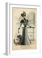 Autumn Dress 1899-null-Framed Art Print